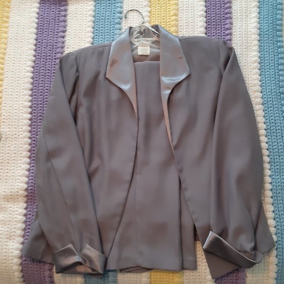 Draper's & Damon's, size 12P, grey-silver - Picture 1 of 1